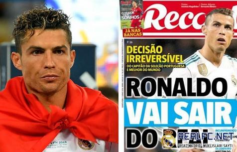 Record: Роналду покинет "Мадрид"